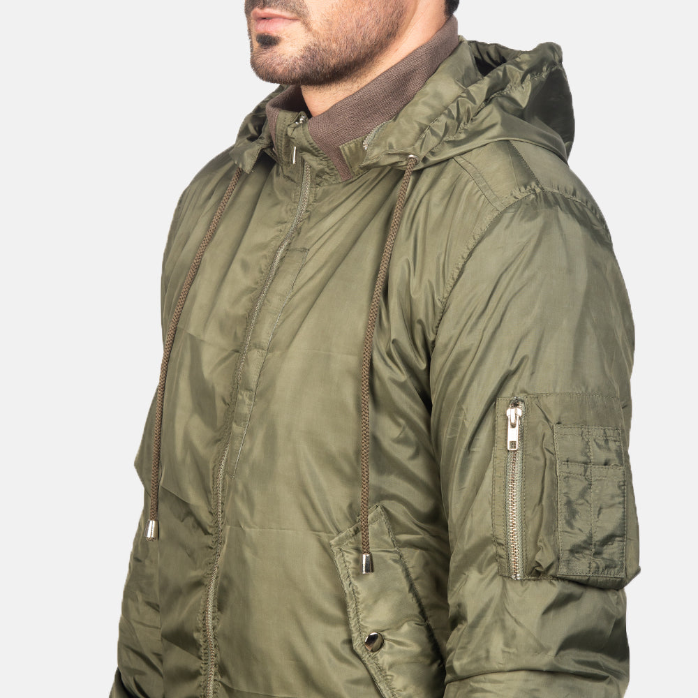 
Sisäpuolen näkymä Showing Quilted Viscose Lining & Kaksi käytännöllistä sisätaskua