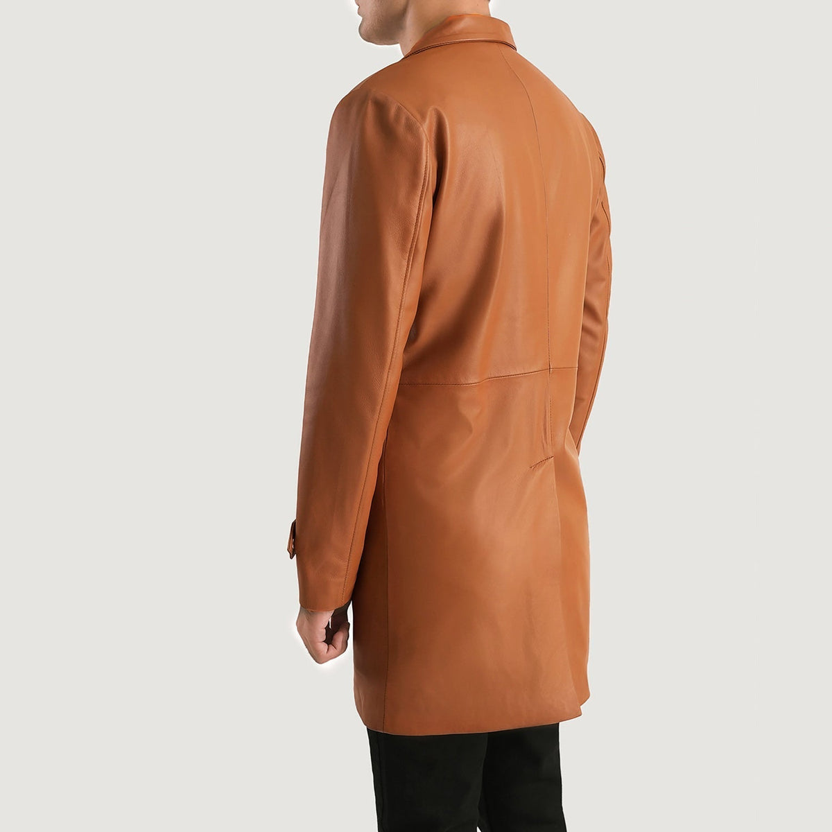 Infinity Nahkatakki Pitkä Miehille – alternate product view 5