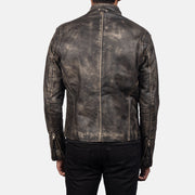Ionic Nahkainen Biker-takki Miehille – alternate product view 6