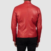 Ionic Nahkainen Biker-takki Miehille – alternate product view 6