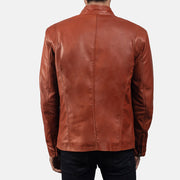 Ionic Nahkainen Biker-takki Miehille – alternate product view 5