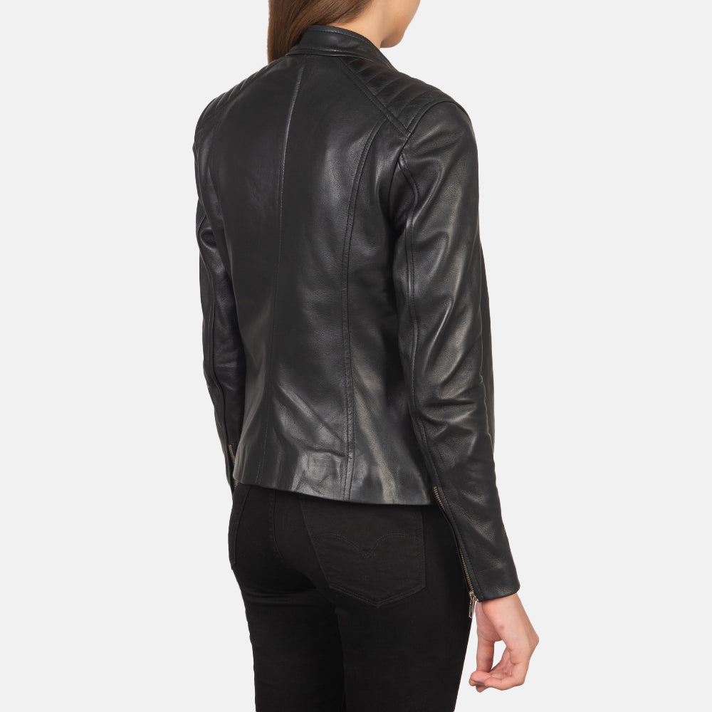 
Kelsee Nahkainen Biker-takki Naisille – alternate product view 5
