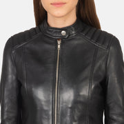 
Kelsee Nahkainen Biker-takki Naisille – alternate product view 6