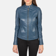 
Kelsee Nahkainen Biker-takki Naisille – alternate product view 4