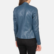 
Kelsee Nahkainen Biker-takki Naisille – alternate product view 5