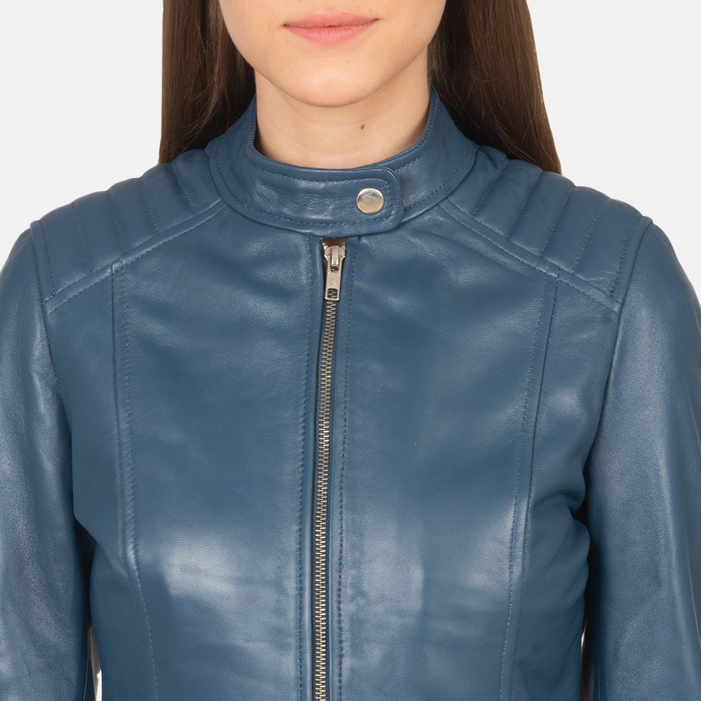 
Kelsee Nahkainen Biker-takki Naisille – alternate product view 6