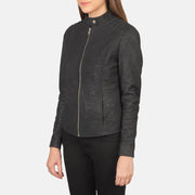 
Kelsee Nahkainen Biker-takki Naisille – alternate product view 2