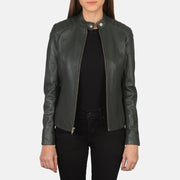 
Kelsee Nahkainen Biker-takki Naisille – alternate product view 1