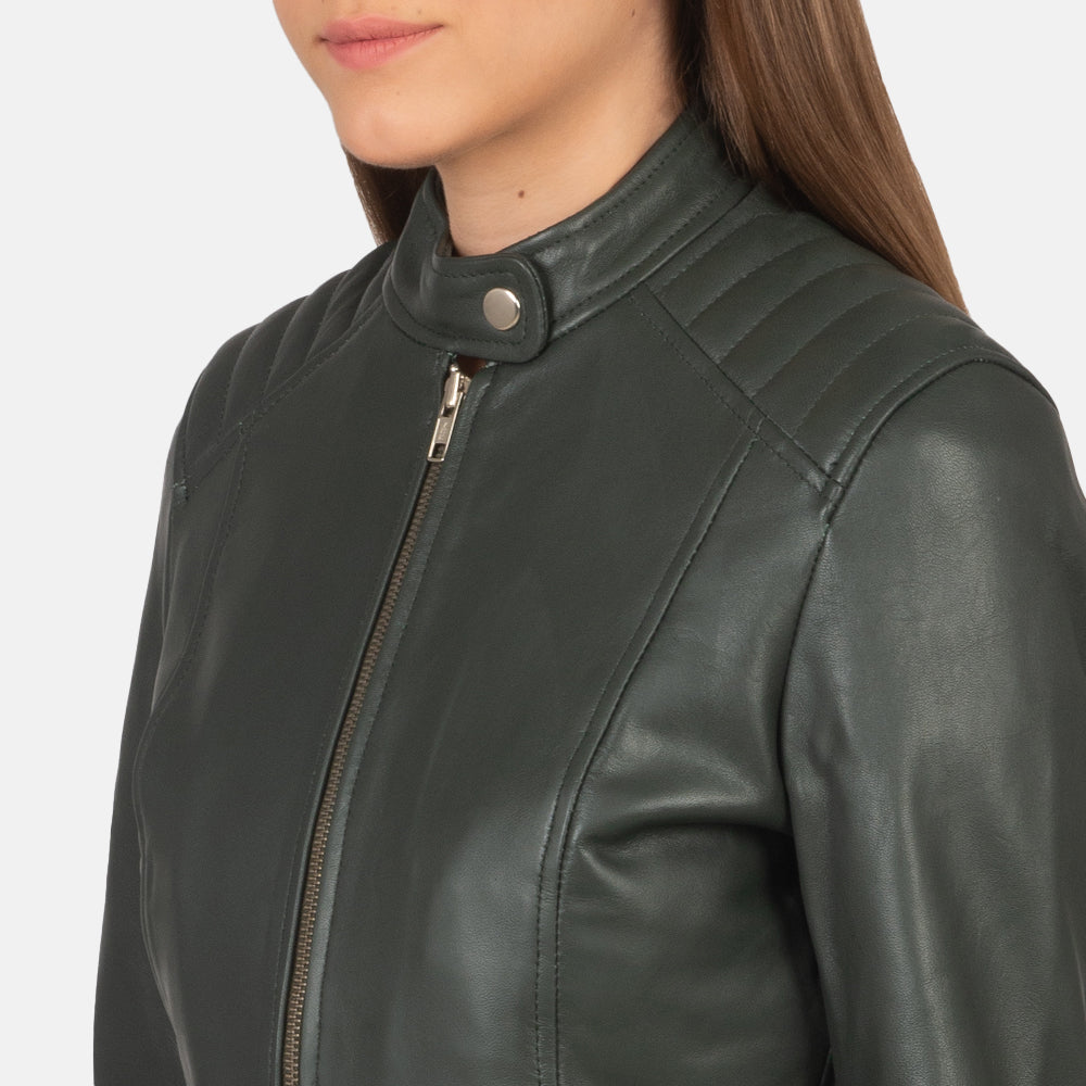 
Kelsee Nahkainen Biker-takki Naisille – alternate product view 6