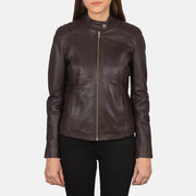 
Kelsee Nahkainen Biker-takki Naisille – alternate product view 4