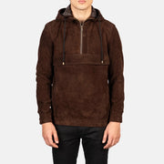 Kenton Hooded Nahkatakki Miehille – alternate product view 4