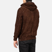 Kenton Hooded Nahkatakki Miehille – alternate product view 5