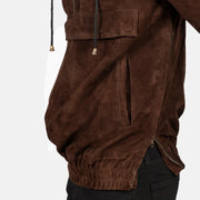 Kenton Hooded Nahkatakki Miehille – alternate product view 6