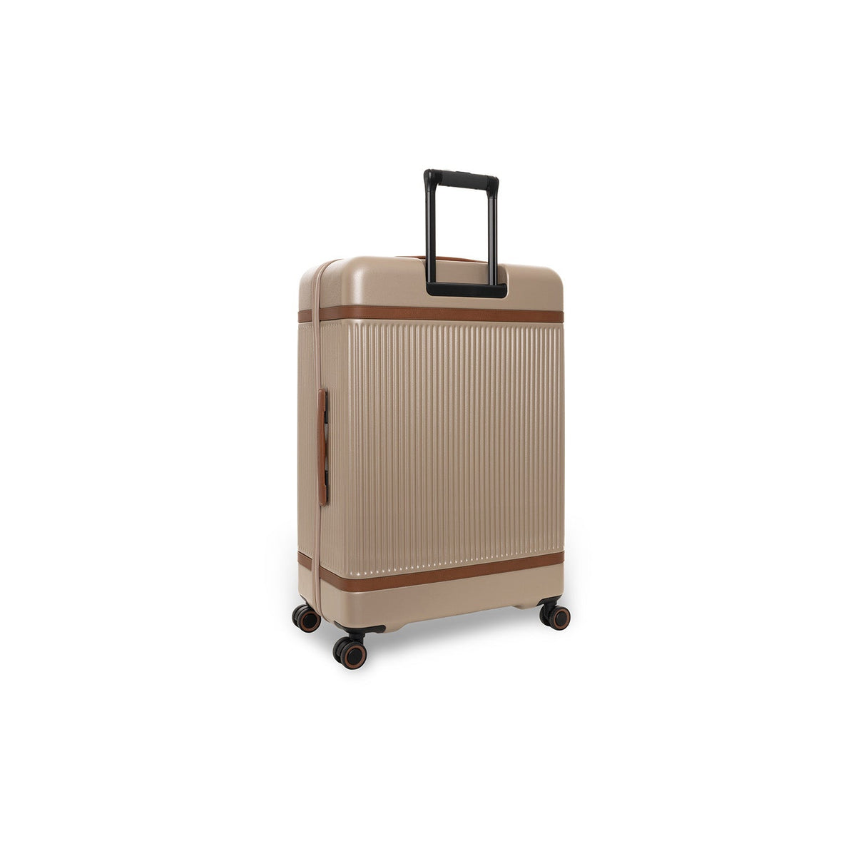 Tailored Rib Cuffs &amp; Hem Craftsmanship Construction Detail on Large Suitcase Zuna Naisille