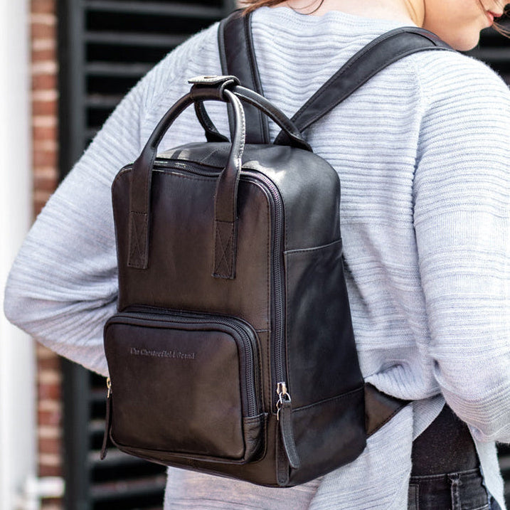 Bellary Full-Grain Leather Backpack Naisille