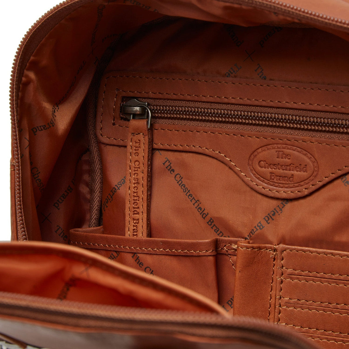 Bellary Full-Grain Leather Backpack Naisille – alternate product view 3