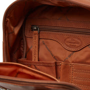 Bellary Full-Grain Leather Backpack Naisille – alternate product view 3