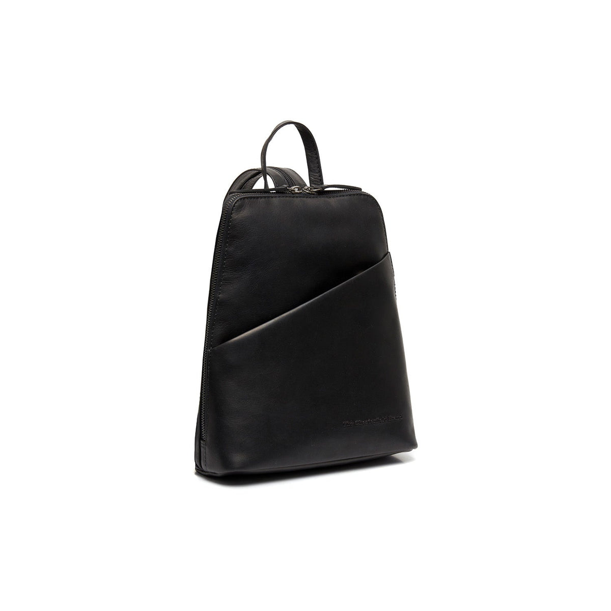 Claire Full-Grain Leather Backpack Naisille in Classic 100% Full-Grain Leather - Full Exterior Front Profile View | Buy Online