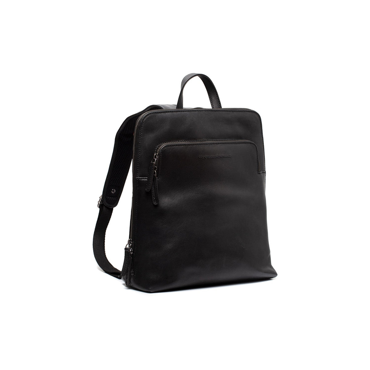 Fornella Full-Grain Leather Backpack Naisille in Classic 100% Full-Grain Leather - Full Exterior Front Profile View | Buy Online