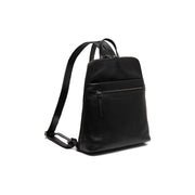 Linford Full-Grain Leather Backpack Naisille in Classic 100% Full-Grain Leather - Full Exterior Front Profile View | Buy Online