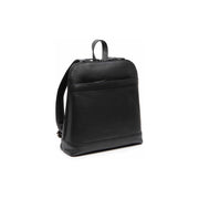 Tigris Full-Grain Leather Backpack Naisille in Classic 100% Full-Grain Leather - Full Exterior Front Profile View | Buy Online