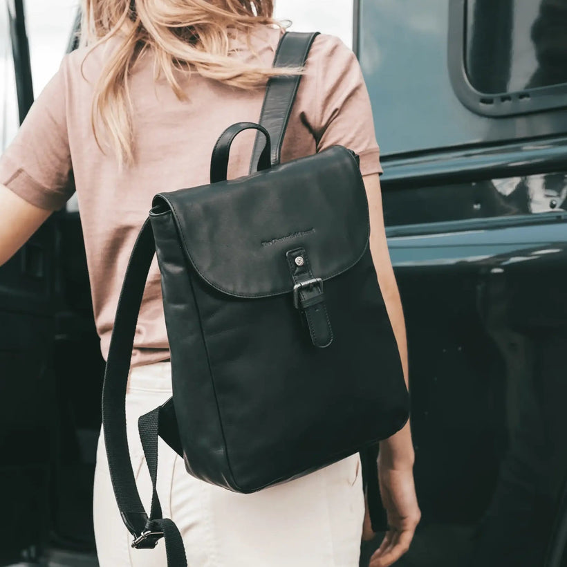 Vermont Full-Grain Leather Backpack Naisille