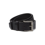 Aayden Full-Grain Leather Belt Miehille in Classic 100% Full-Grain Leather - Full Exterior Front Profile View | Buy Online
