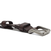Aayden Full-Grain Leather Belt Miehille – alternate product view 2