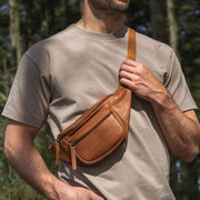 Jack Full-Grain Leather Belt Bag Naisille – alternate product view 2