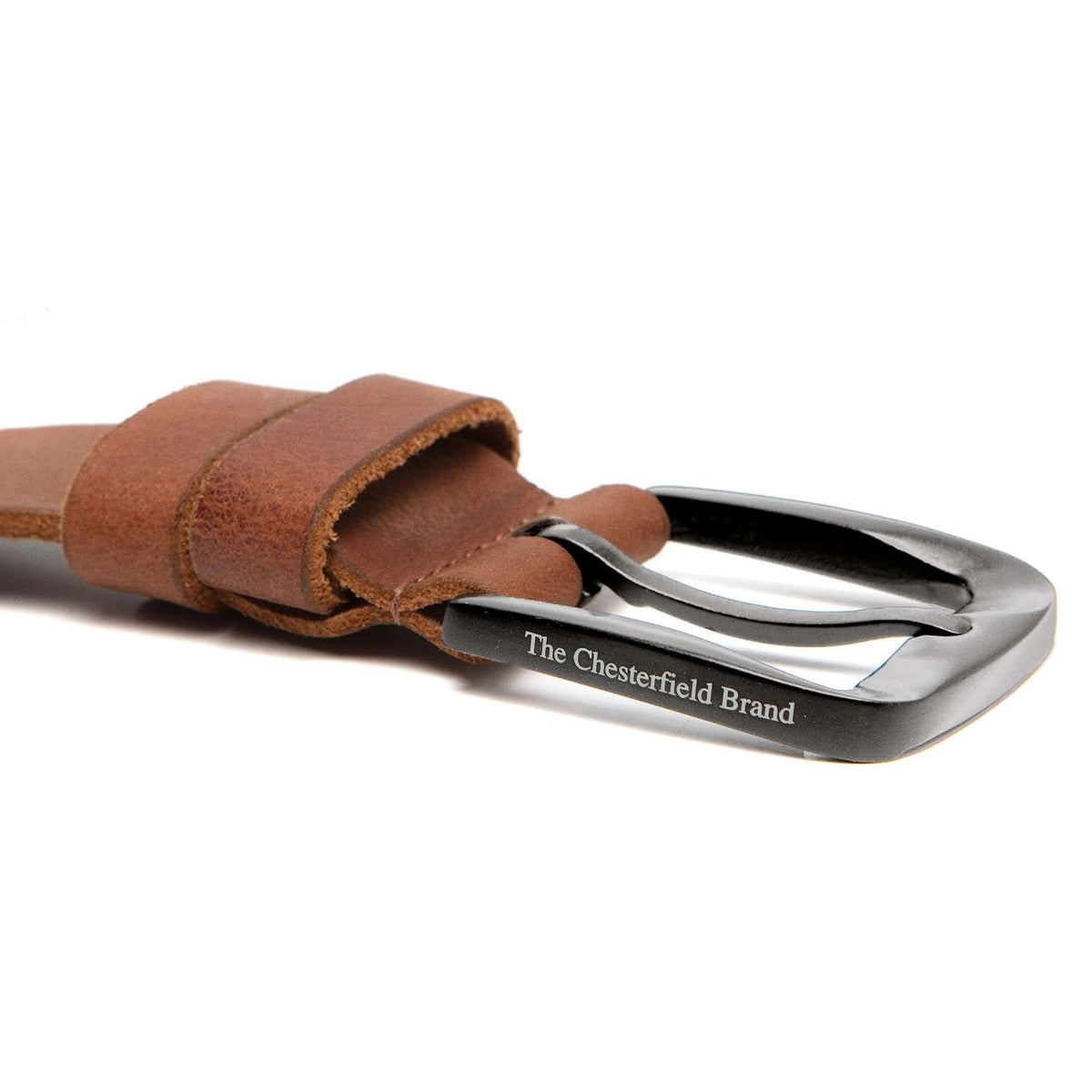 Copper Full-Grain Leather Belt Miehille – alternate product view 3