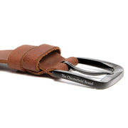 Copper Full-Grain Leather Belt Miehille – alternate product view 3