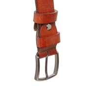 Morrison Full-Grain Leather Belt Miehille – alternate product view 3