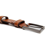 Vaaleanruskeaaro Full-Grain Leather Belt Miehille – alternate product view 2