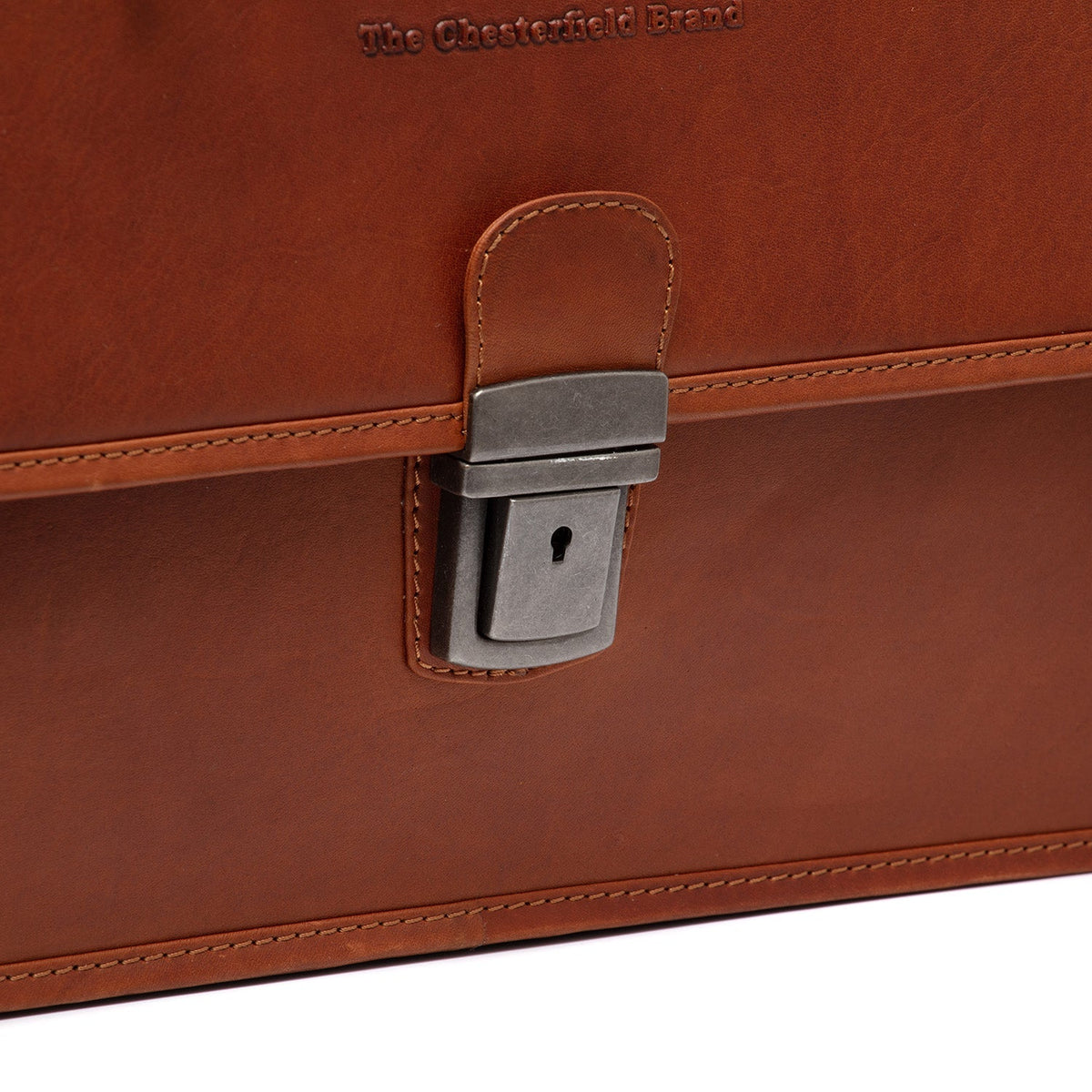 Glenwood Full-Grain Leather Briefcase Miehille – alternate product view 2