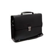 
Salvatore Pintanahka Briefcase Miehille klassista 100% pintanahkaa - Full Exterior Edestä ja räätälöity siluetti | Osta verkosta