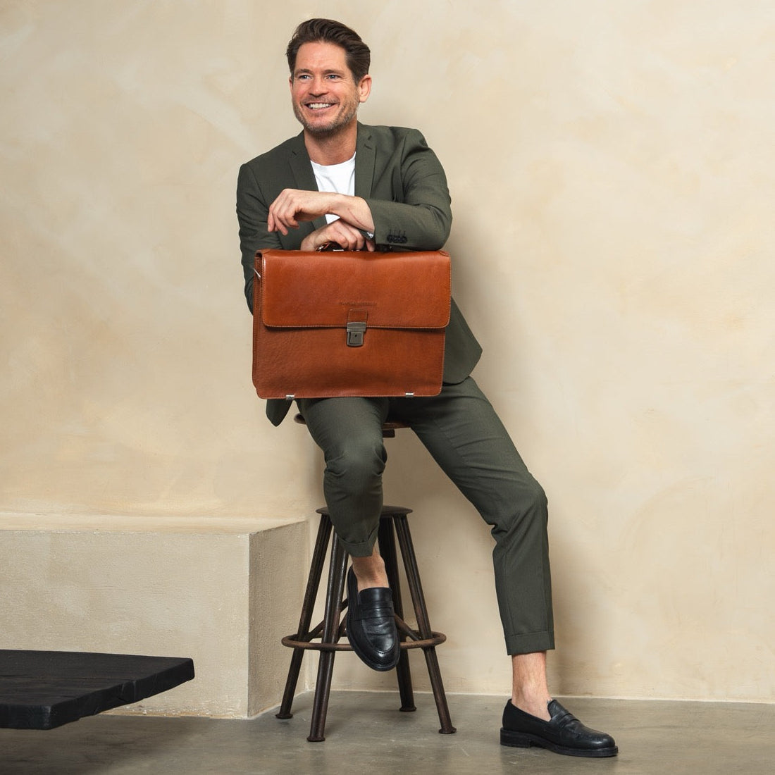 
Salvatore Pintanahka Briefcase Miehille – alternate product view 3