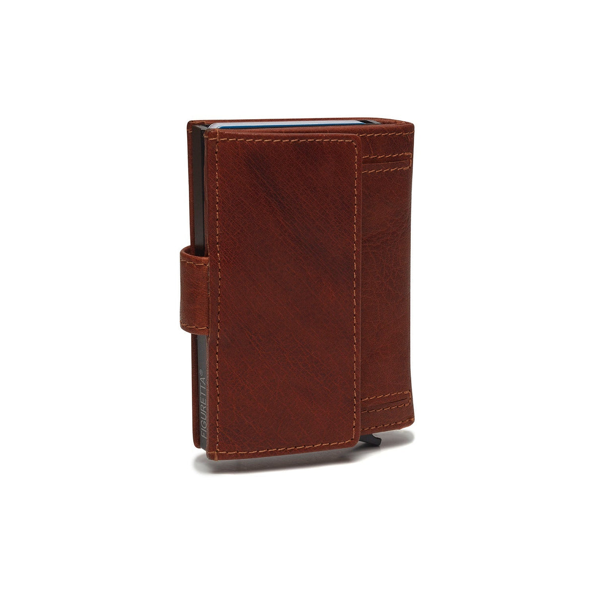 Hannover Full-Grain Leather Card Holder Naisille – alternate product view 3