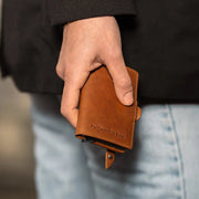 Lagos Full-Grain Leather Card Holder Naisille – alternate product view 2