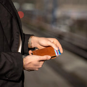 Lagos Full-Grain Leather Card Holder Naisille – alternate product view 3