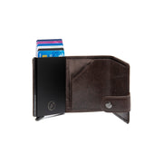 Larino Full-Grain Leather Card Holder Naisille – alternate product view 3