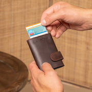 Leicester Full-Grain Leather Card Holder Naisille – alternate product view 2