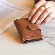 Loughton Full-Grain Leather Card Holder Naisille – alternate product view 2