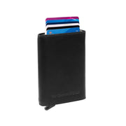 Palma Full-Grain Leather Card Holder Naisille in Classic 100% Full-Grain Leather - Full Exterior Front Profile View | Buy Online