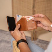 Palma Full-Grain Leather Card Holder Naisille – alternate product view 3