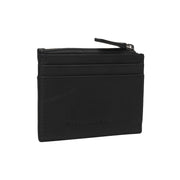 Leather Card Wallet Naisille in Classic 100% Full-Grain Leather - Full Exterior Front Profile View | Buy Online