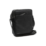 Alva Full-Grain Leather Crossbody Bag Miehille in Classic 100% Full-Grain Leather - Full Exterior Front Profile View | Buy Online
