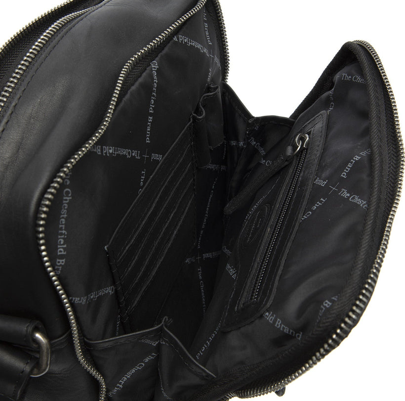 Alva Full-Grain Leather Crossbody Bag Miehille