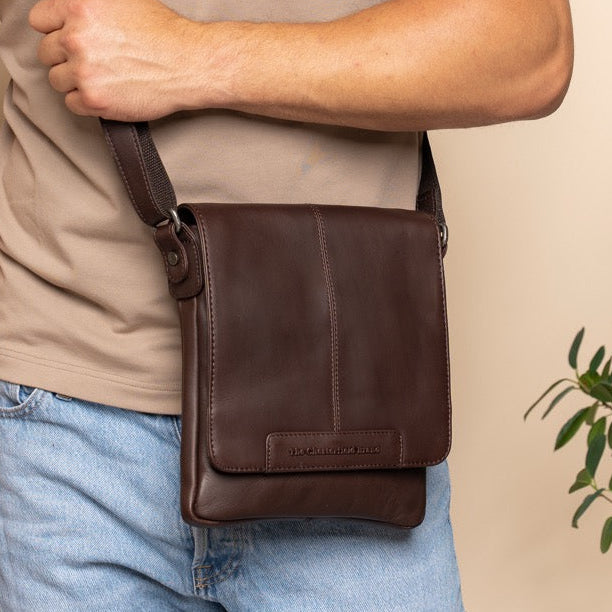 Bodin Full-Grain Leather Crossbody Bag Naisille – alternate product view 2