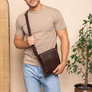 Bodin Full-Grain Leather Crossbody Bag Naisille – alternate product view 3