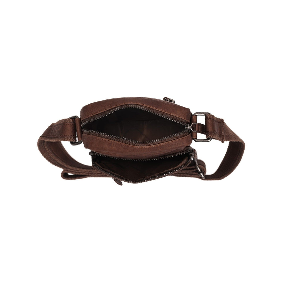 Bremen Full-Grain Leather Crossbody Bag Miehille – alternate product view 3